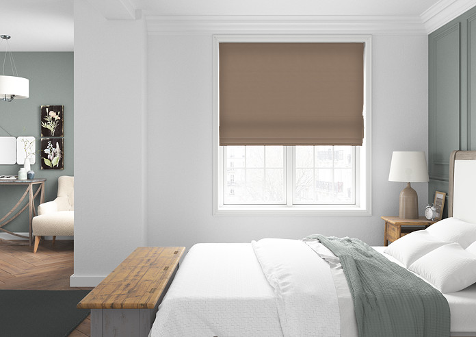 Windsor, Taupe - Roman Blind - Image 5